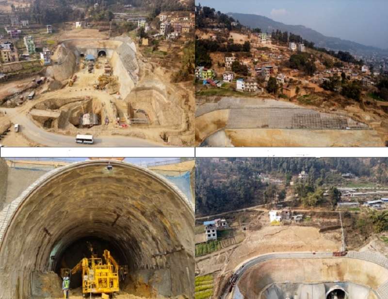 ९३ प्रतिशत निर्माण सकियो नागढुङ्गा सुरुङमार्ग पाँच महिना भित्रै सञ्चालनमा आउने