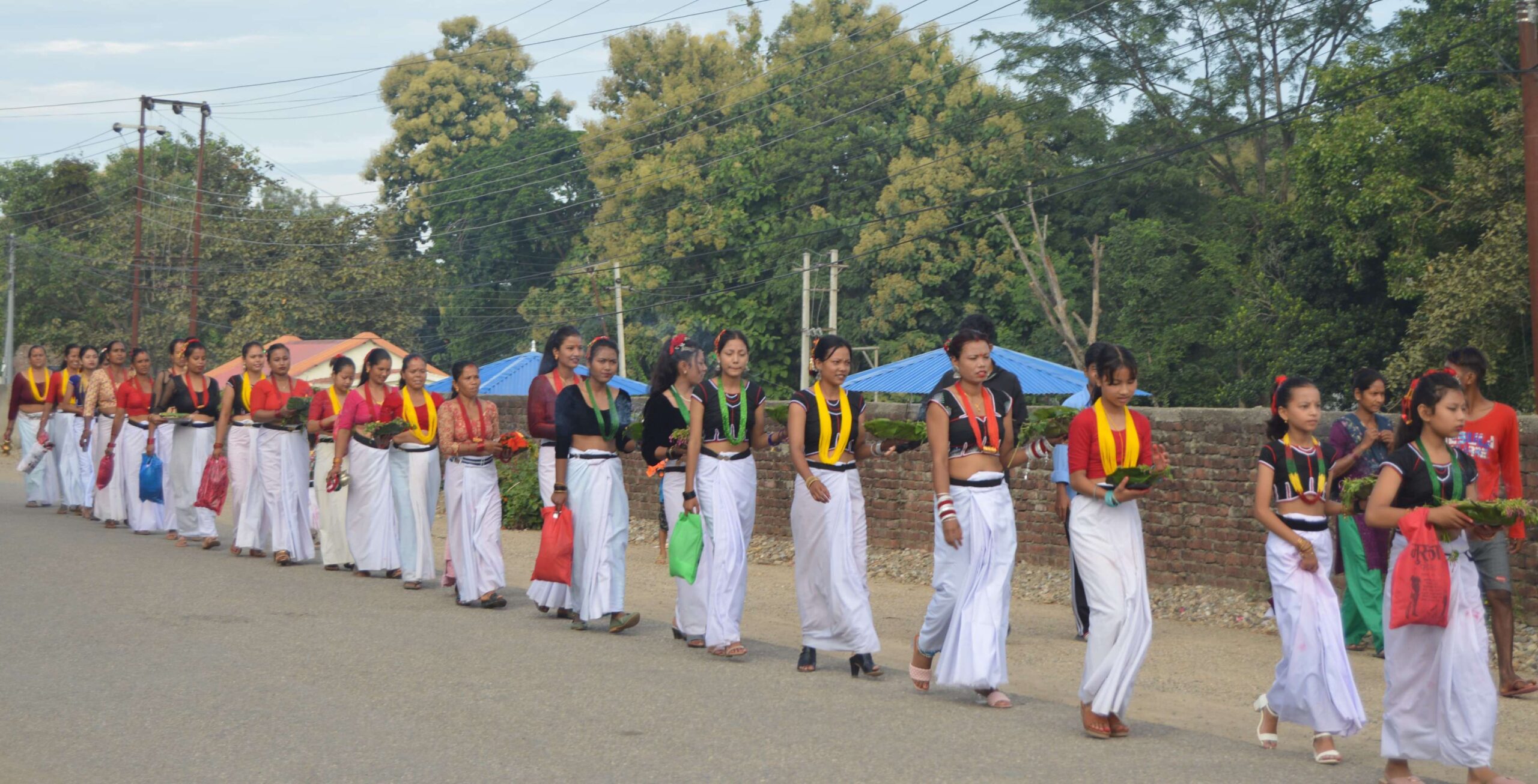 थारू बस्तीमा अष्टिम्कीको रौनक