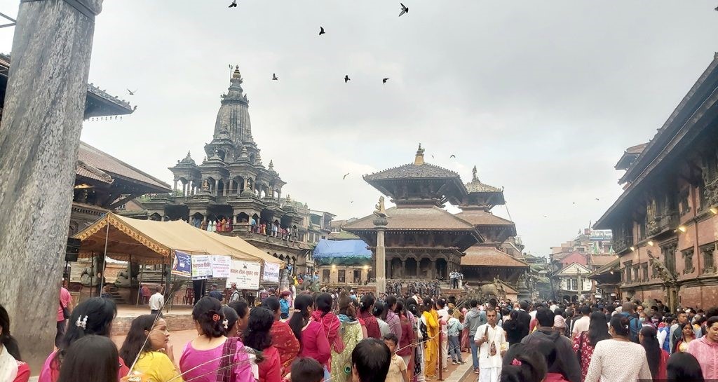 आज श्रीकृष्ण जन्माष्टमी, कृष्ण मन्दिरहरुमा दर्शनार्थीको घुँइचो